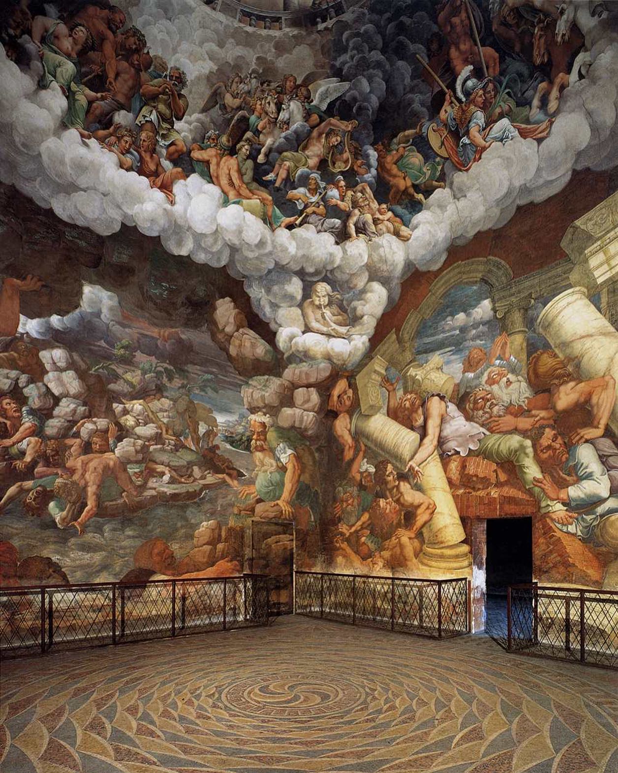Sala giganti giulio romano